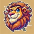DALL·E 2025-01-31 17.27.47 - A cartoon-style illustration of Leo, the zodiac sign, depicted as a majestic and confident lion with exaggerated features. The design is humorous and