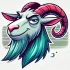 DALL·E 2025-01-31 17.32.05 - A cartoon-style illustration of Capricorn, the zodiac sign, depicted as a determined and disciplined goat with exaggerated features. The design is hum